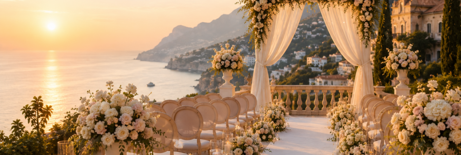 luxury events planner in Europe